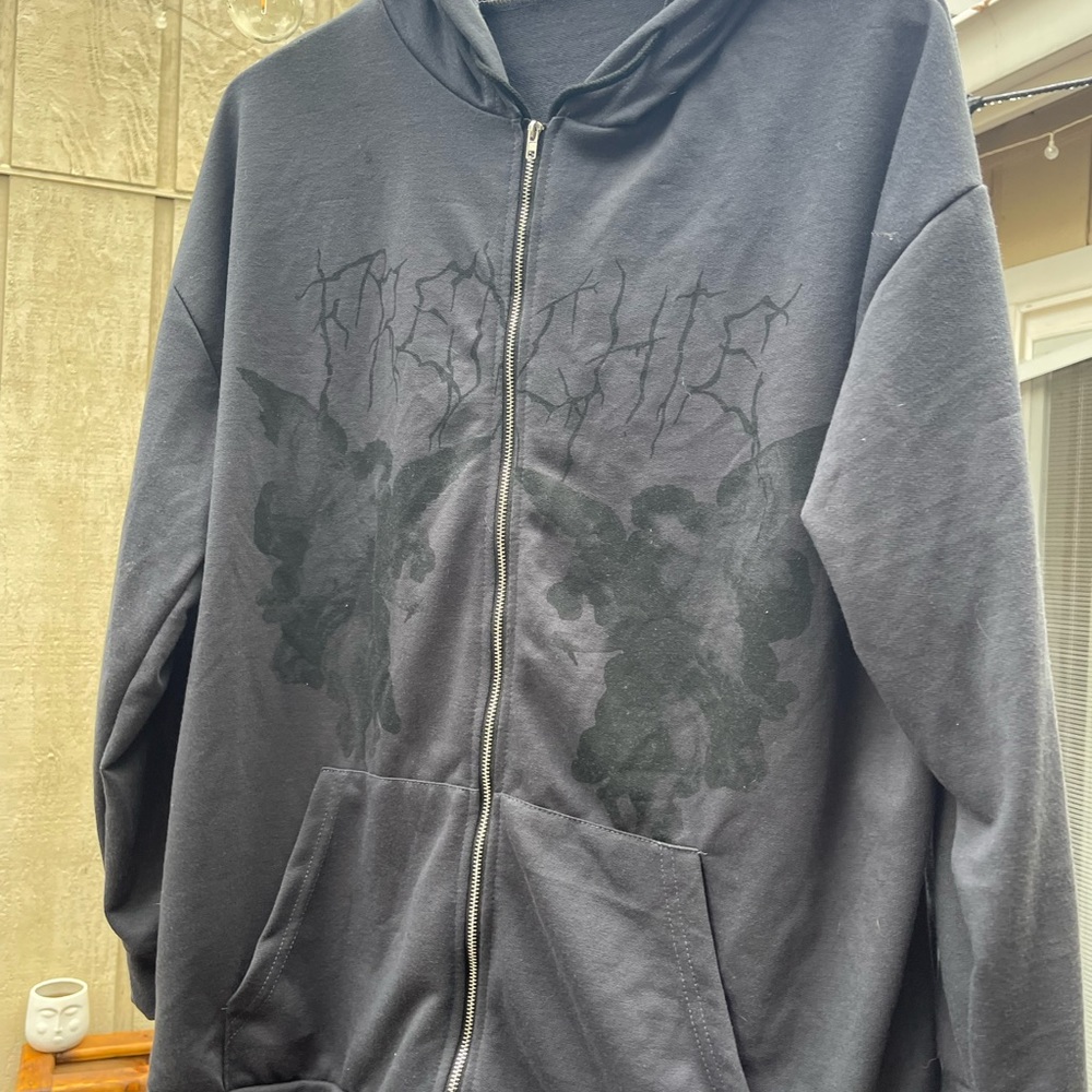 Grey Zip up